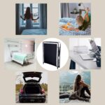 LEISUIT Foldaway Guest Bed Cot - Portable Folding Bed Frame with Thick Memory Foam Mattress for Spare Bedroom & Office - Image 8