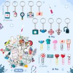 Xqumoi Funny Nurse Themed Stationery Set - Nurse Gift Sticky Notes, Medical Decal Stickers Gel Pens, Paper Clip Bookmarks, Keychain, Nursing Student Essentials School Graduation Gift, Hospital Supply - Image 4