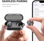 TOZO T10 Wireless Earbuds Bluetooth 5.3 Headphones, App Customize EQ, Ergonomic Design, 55H Playtime, Wireless Charging Case, IPX8 Waterproof Sound in-Ear Headset, 2025 New Version - Image 9