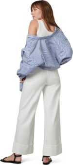 Joe's Women's The Trixie High Rise Wide Leg Denim Trouser - Image 8