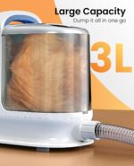oneisall Dog Grooming Vacuum, 13000Pa Powerful 3L Dust Cup Pet Grooming Vacuum with Dog Clippers & Shedding Brush 7 Dog Grooming Kit, 3L Dust Cup, Super Quiet, 3 Suction Levels, BM3 - Image 8