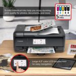 Canon PIXMA TR8620a - All-in-One Printer Home Office|Copier|Scanner|Fax|Auto Document Feeder | Photo, Document | Airprint (R), Android, Black, Works with Alexa - Image 4