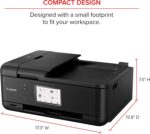 Canon PIXMA TR8620a - All-in-One Printer Home Office|Copier|Scanner|Fax|Auto Document Feeder | Photo, Document | Airprint (R), Android, Black, Works with Alexa - Image 9