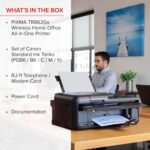 Canon PIXMA TR8620a - All-in-One Printer Home Office|Copier|Scanner|Fax|Auto Document Feeder | Photo, Document | Airprint (R), Android, Black, Works with Alexa - Image 10