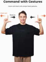 OBSBOT Tiny 2 Lite 4K Webcam for PC, AI Tracking PTZ Streaming Camera with 1/2" Sensor, Gesture Control, 60 FPS, HDR, Microphones, Web Camera for Desktop Computer, Laptop, Meeting, Video Calls, etc. - Image 6