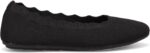 Skechers Women's Cleo 2.0-Love Spell Scalloped Knit Skimmer Flats with Air-Cooled Memory Foam Ballet - Image 4