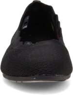 Skechers Women's Cleo 2.0-Love Spell Scalloped Knit Skimmer Flats with Air-Cooled Memory Foam Ballet - Image 5