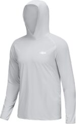 UPF 50+ Sun Protection Hoodie Shirt Rash Guard Long Sleeve Shirt#1012 - Image 3