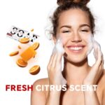 Kojic Acid Soap, Turmeric Soap Bar for Dark Spots, Fresh Citurs Scent, Gentle for Face and Body Wash with Vitamin C, Shea Butter, Retinol, Olive Oil, Collagen (3 PACK) - Image 8