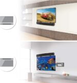 Barkan Universal Soundbar Mount, Adjustable Bracket for Mounting Above or Under The TV, Sizes 13-80 inch, Fits Most of Sound Bars Up to 14 lbs, Easy Assembly Black - Image 9