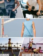 Yasumond Men's Tank Tops Sleeveless Muscle T-Shirts Mesh Dry Fit Athletic Tee Shirts for Bodybuilding Gym Workout - Image 7