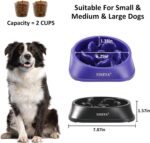 2PCS Slow Feeder Dog Bowls, Pet Supplies That Slow Down Eating, Pet Food Bowls, Maze Dog Puzzle Feeder for Medium Breed - Image 6
