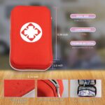 276PCS First Aid Kit Home Car Camping Hiking Emergency Supplies Small Compact Lovely Bag for School Outdoor, Basic Outdoor Essentials Survival Kit for Travel AMORNING - Image 4