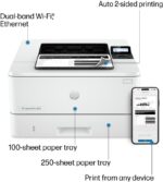 HP LaserJet Pro 4001dw Wireless Black & White Printer, Best-for-Office (2Z601F) - Image 5