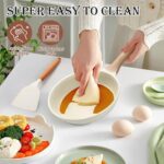 14 Pcs Pots and Pans Set, Nonstick Cookware Sets, Granite Induction Cookware Non Stick Cooking Set with Frying Pans, Saucepans, Saute Pan, Extra Large Casserole, PFAS PTFE PFOA PFOS Free - Image 7