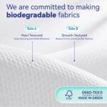 Disposable Face Towels,Ultra Thick Face Towelettes XL, Lint-Free Facial Wipes for Makeup Removal & Gentle Skin Care,50 Count, 10"×12", Pearl-textured - Image 7