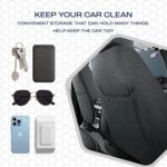 Skechers Memory Foam Leather Car Seat Covers, Air Cool Mesh Thick Seat Covers, Car Seat Covers Front Seats Airbag Compatible, Automotive Comfort for Most Cars, Vans, Trucks, SUV,Black - Image 7