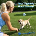 Beiker 20 Pack Puppy Chew Toys - Blue Dog Teething Toys for Puppies, Puppy Teething Rings and Durable Ropes, Blue Rubber Toy Bundle for Small Dogs, Cute Interactive Dog Balls for Small Breed - Image 6