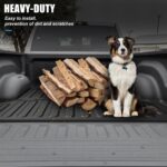 Ram 6.4 FT Truck Bed Mat Fit for 2002-2018 Ram 1500 & 2002-2024 ram 2500/3500 & 2019-2024 1500 Classic (6.4FT/76.3 inches) NOT for Optional Rambox | All Weather 6.4 FT Short Bed Mat for Dodge Ram - Image 5
