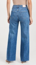 PAIGE Women's Anessa Raw Hem Jeans - Image 4