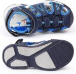 seannel Kids Athletic Sandals Boys and Girls Outdoor Hiking Sports Closed-Toe Sandal Pool Beach Shoes Summer Water shoes - Image 4