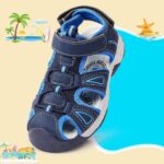 seannel Kids Athletic Sandals Boys and Girls Outdoor Hiking Sports Closed-Toe Sandal Pool Beach Shoes Summer Water shoes - Image 8