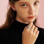 Fidget Spinner Ring for Women - Just Breathe Inspirational Hope Rings, Stainless Steel Anxiety Women's Ring for Stress Relief, Thumb Rotating Rings for Adults Jewelry Gift for Her - Image 4
