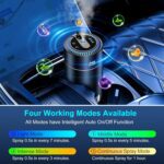 Smart Car Air Freshener Diffuser with 160ml Essential Oils, Smart Auto On/Off Star Projector Cars Diffuser for Men/Women, USB-Powered, 2 Natural Scents | Verdant Essence + Silent Grove - Image 5