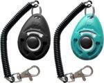 Pet Training Clicker with Wrist Strap - Dog Training Clickers (New Black + Blue) - Image 4