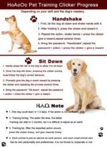 Pet Training Clicker with Wrist Strap - Dog Training Clickers (New Black + Blue) - Image 6