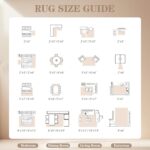 Area Rug 5x7 Vintage Rug: Washable Indoor Medallion Rugs Low Pile Distressed Floor Carpet Retro Accent Rug for Living Room Bedroom Kitchen Dining Table Home Office(Beige, 5'x7') - Image 10