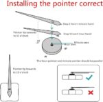 DIY 3D Wall Clock Large Frameless Watch Mirror Surface Wall Art Clock for Living Room Bedroom Office Hotel Wall Decoration (DIYL189-Black) - Image 6