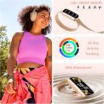 Health Fitness Tracker, Smart Watch with 24/7 Heart Rate and Blood Pressure Monitor, Activity Tracker with Blood Oxygen, 120 Sport Mode Waterproof Sleep Tracker for Women Men - Image 5