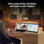 Portable Monitor 15.6 Inch 1080P USB-C HDMI Ultra-Slim Travel Monitor with Kickstand, for Laptop, PC, Mac Phone, PS, Xbox, Swich IPS Ultra-Thin Zero Frame Gaming - Image 5