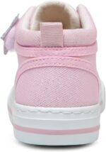 HugRain Toddler Girls Kids Sparkle Fashion Outdoor Walking Sneakers - Image 5