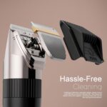 Dog Grooming Clipper Kit, Cordless Low Noise Rechargeable Electric Trimmer With Adjustable Comb & Detachable Blades, Suitable for Dogs, Cats, Pets - Image 5