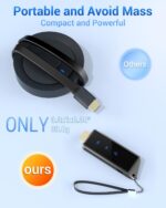 Wireless HDMI Display Dongle Adapter, Portable Transmitter, Streaming Media Video/Audio/File HDMI Wireless Extender from Smartphone,Laptop to HDTV/Monitor/Projector, Support Airplay DLNA Miracast - Image 4