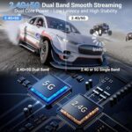 Wireless HDMI Display Dongle Adapter, Portable Transmitter, Streaming Media Video/Audio/File HDMI Wireless Extender from Smartphone,Laptop to HDTV/Monitor/Projector, Support Airplay DLNA Miracast - Image 9