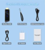 Wireless HDMI Display Dongle Adapter, Portable Transmitter, Streaming Media Video/Audio/File HDMI Wireless Extender from Smartphone,Laptop to HDTV/Monitor/Projector, Support Airplay DLNA Miracast - Image 10