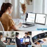 Laptop Screen Extender, 14" FHD 1080P IPS Laptop Monitor Extender Dual Screen, Portable Monitor for Laptops 13-17" with USB-C/HDMI Port, Plug n Play for Windows/Mac/Android/Switch/PS5 - Image 8