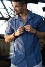 COOFANDY Men's Cuban Guayabera Shirts Casual Short Sleeve Button Down Shirt Summer Beach Vacation Shirt - Image 5