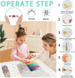 YMSDZHL 6000+PCS Clay Beads Bracelet Making Kit,24 Color DIY Flat Preppy Beads for Friendship Jewelry Making,Polymer Heishi Beads with Charms Gifts for Teen Girls Crafts for Ages 4-12 - Image 7