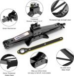 IMAYCC Car Jack Kit, Scissor Jack for Car 2 Ton (4409 lbs) Tire Jack Repair Kit,Spare Tire Changing Kit with Lug Wrench,Emergency Kit for Vehicle/Auto/SUV/MPV - Image 5