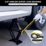 IMAYCC Car Jack Kit, Scissor Jack for Car 2 Ton (4409 lbs) Tire Jack Repair Kit,Spare Tire Changing Kit with Lug Wrench,Emergency Kit for Vehicle/Auto/SUV/MPV - Image 6