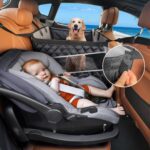 MIXJOY Dog Car Seat for Large Medium Dogs, Back Seat Extender for Pets, Waterproof Pet Carseat for Medium Sized Dog, Hammock for Pet, with Storage Pocket for Cars/SUV/Truck(L) - Image 3