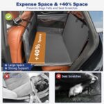 MIXJOY Dog Car Seat for Large Medium Dogs, Back Seat Extender for Pets, Waterproof Pet Carseat for Medium Sized Dog, Hammock for Pet, with Storage Pocket for Cars/SUV/Truck(L) - Image 4