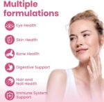 Liposomal Multivitamin for Women 1400MG - Womens Daily Multi Vitamins Supplements with Iron, Vitamin A, C, D, E and B Complex for Immune Health, Hair & Skin Support for Women 18+，60 Vegan Capsules - Image 3
