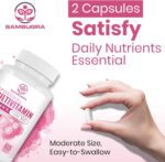 Liposomal Multivitamin for Women 1400MG - Womens Daily Multi Vitamins Supplements with Iron, Vitamin A, C, D, E and B Complex for Immune Health, Hair & Skin Support for Women 18+，60 Vegan Capsules - Image 6