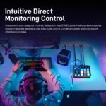 MAONO Gaming Audio Mixer, Audio Interface with Pro-preamp, RGB, Bluetooth, 48V Phantom Power for Live Streaming, Podcasting, Content Create, Gaming MaonoCaster G1 NEO (Not for USB Mic) - Image 7