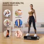 Vibration Plate Exercise Machine: TISSCARE Vibrating Plates for Weight Loss and Lymphatic Drainage, Whole Body Workout Sculpting Platform for Home Fitness Fat Burner for Women Men - Image 4